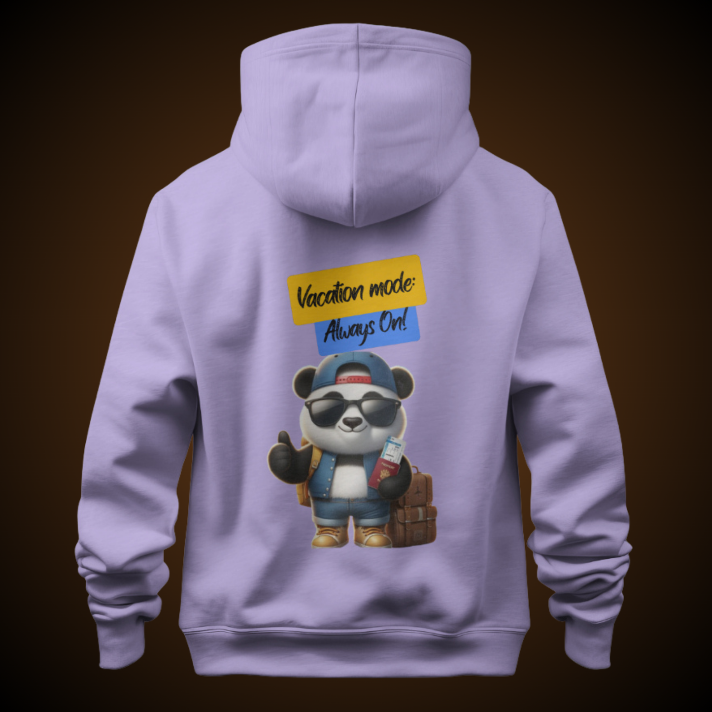 Panda & Vacations Hoodie