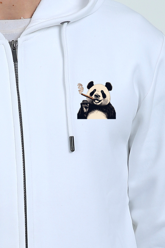 Signature Pot Panda Zipper Hoodie