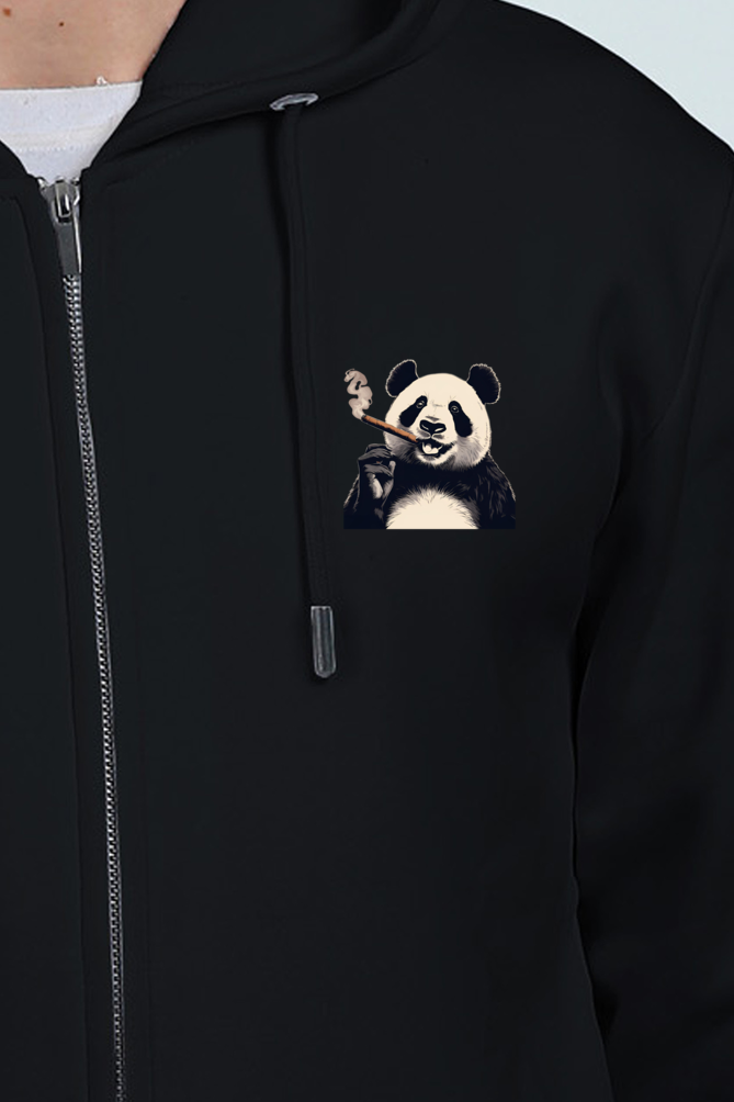 Signature Pot Panda Zipper Hoodie