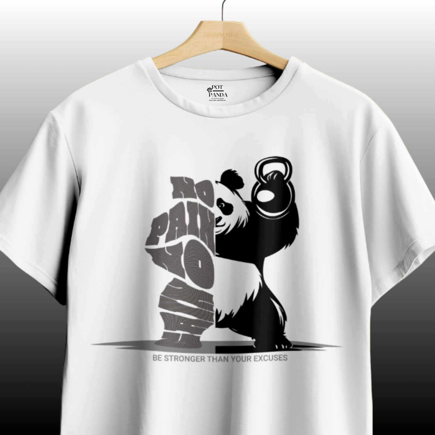 No Pain No Gain Oversized Tshirt