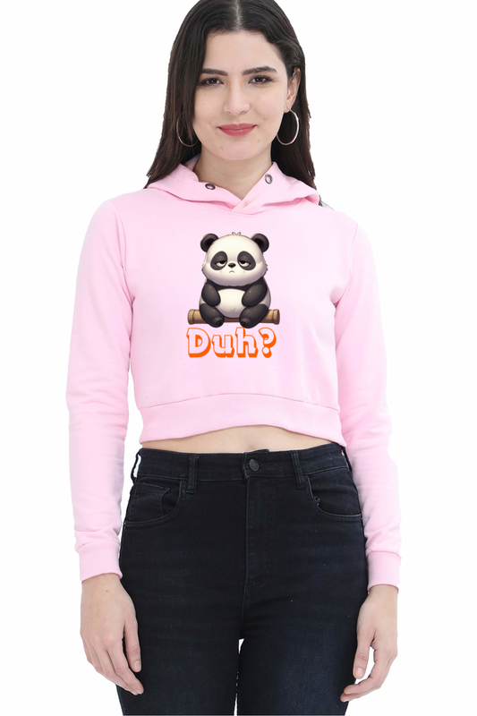 Duh Crop Hoodie