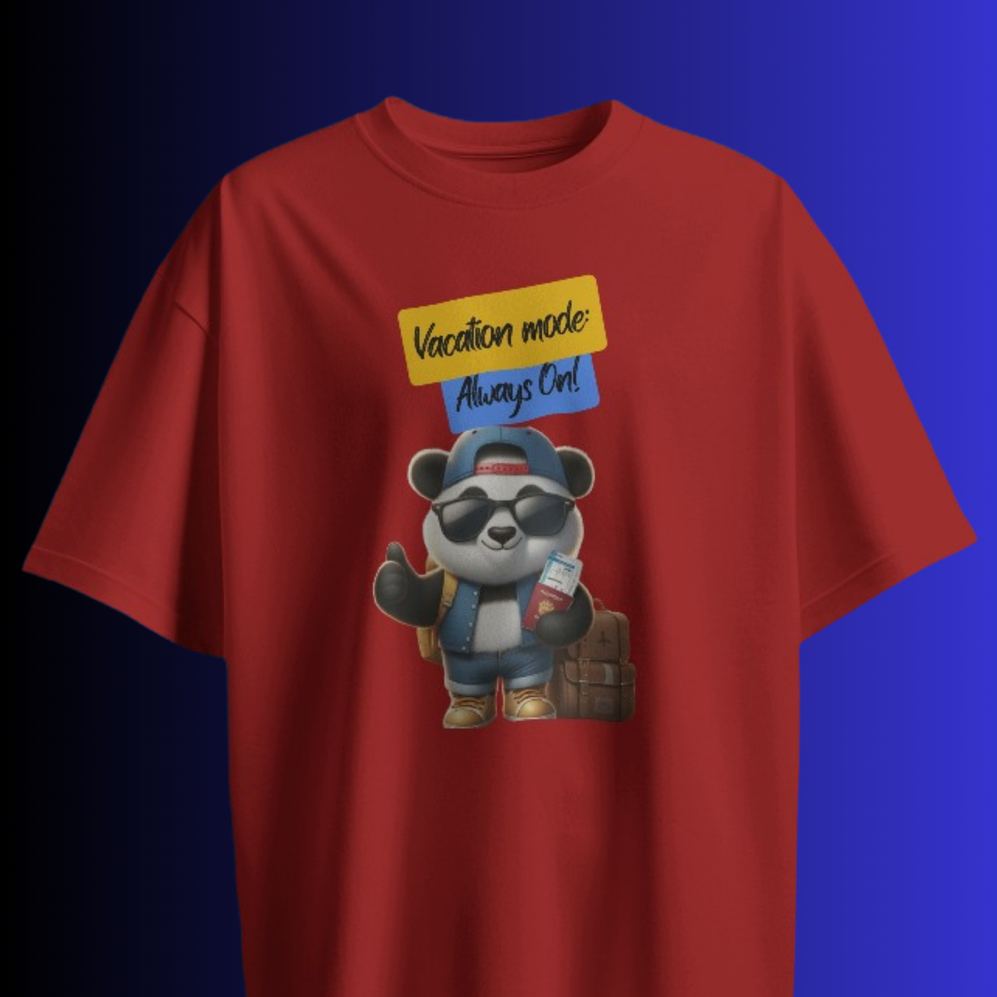 Vacation Mode Always On! T-shirt