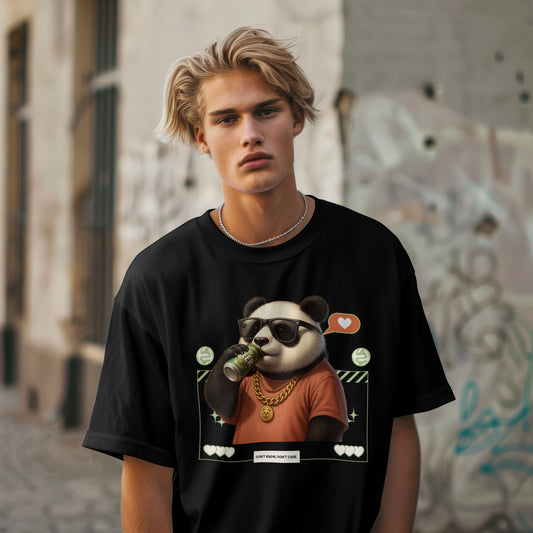 Chiller Panda Oversized T-shirt