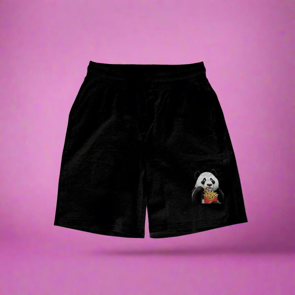 Panda & Fries Black Co-ord Set