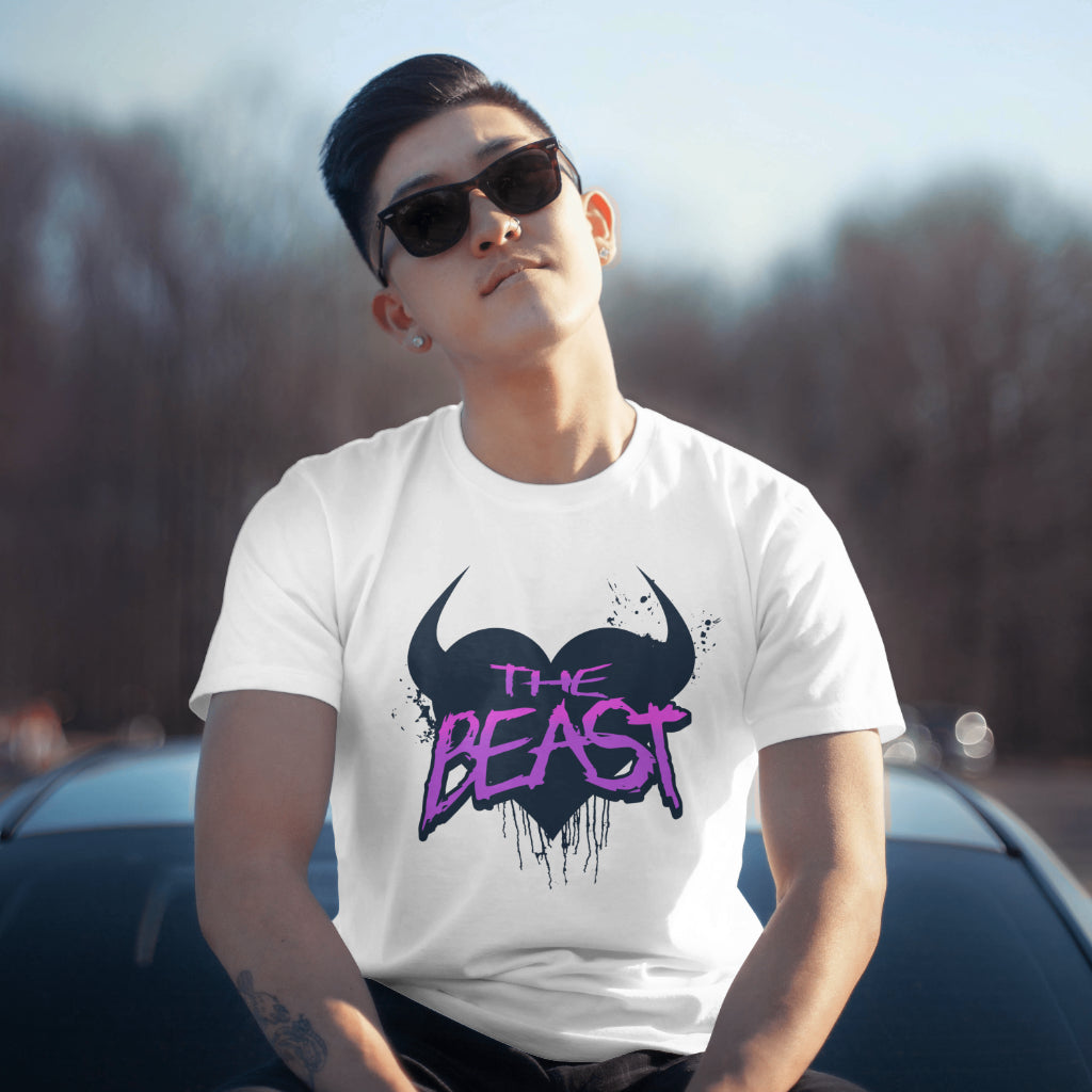 Beauty & The Beast Premium Couple Oversize T-Shirts