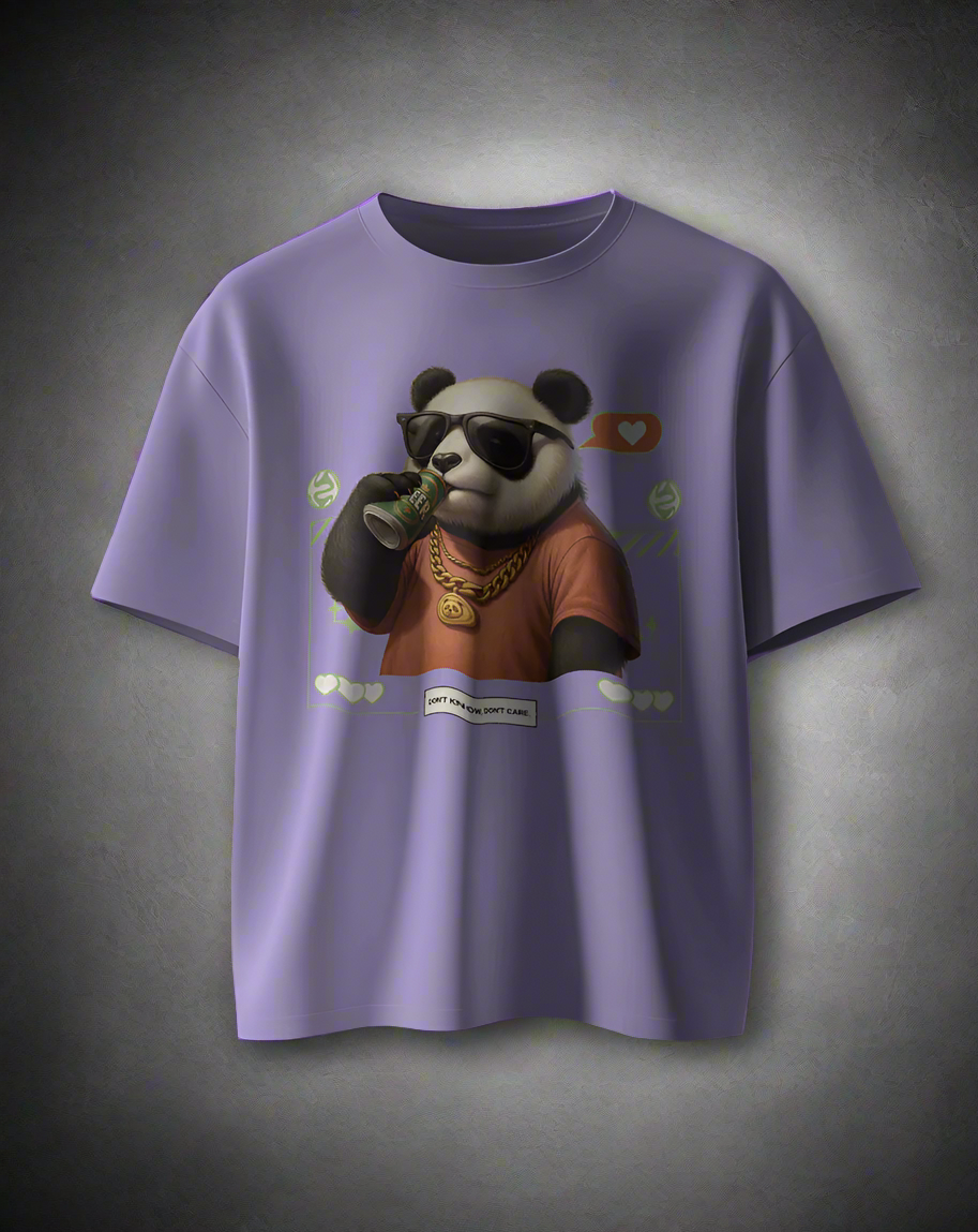 Chiller Panda Oversized T-shirt