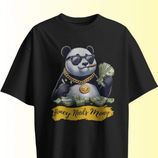 Honey needs Money Black Co-ord Set