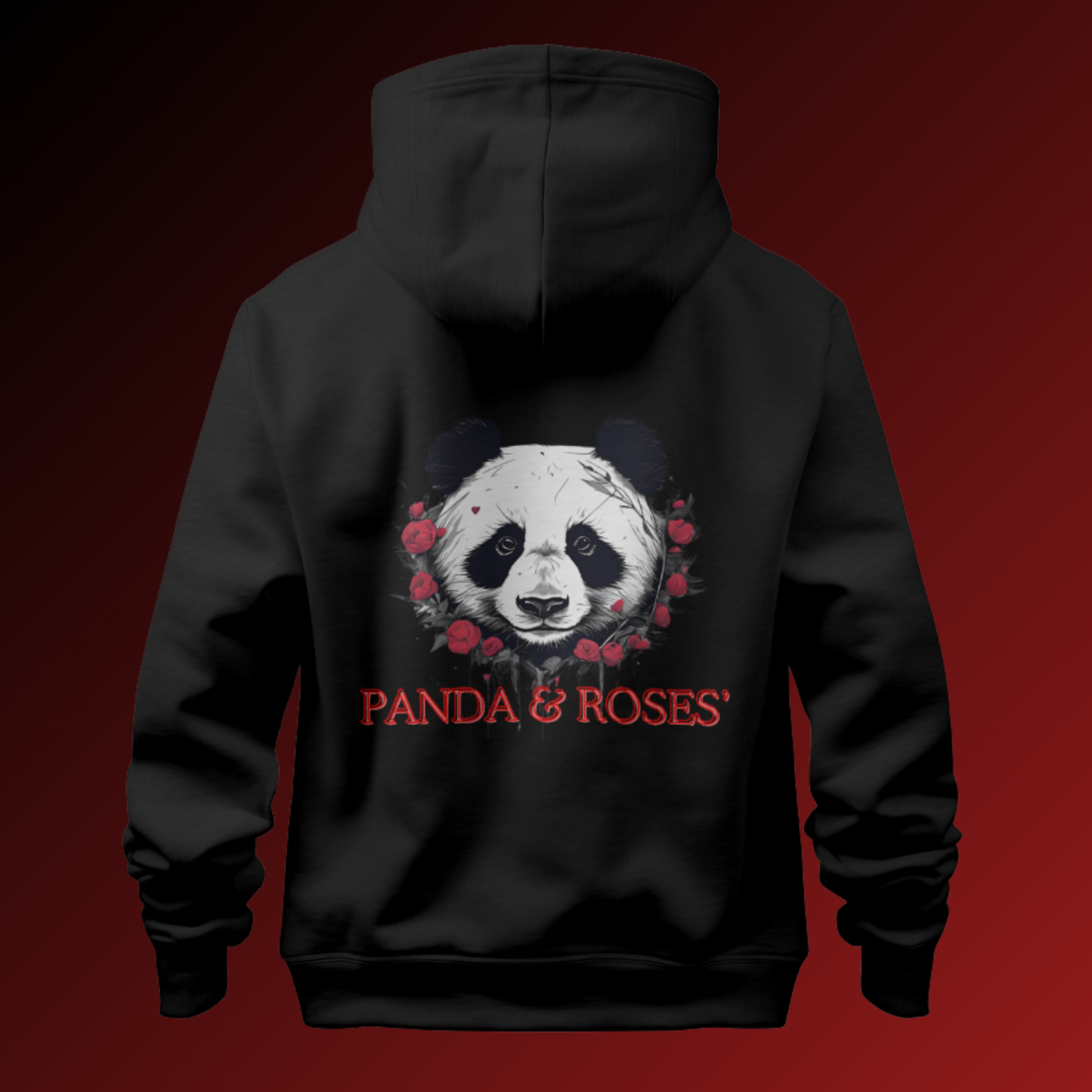 Panda & Roses Hoodie