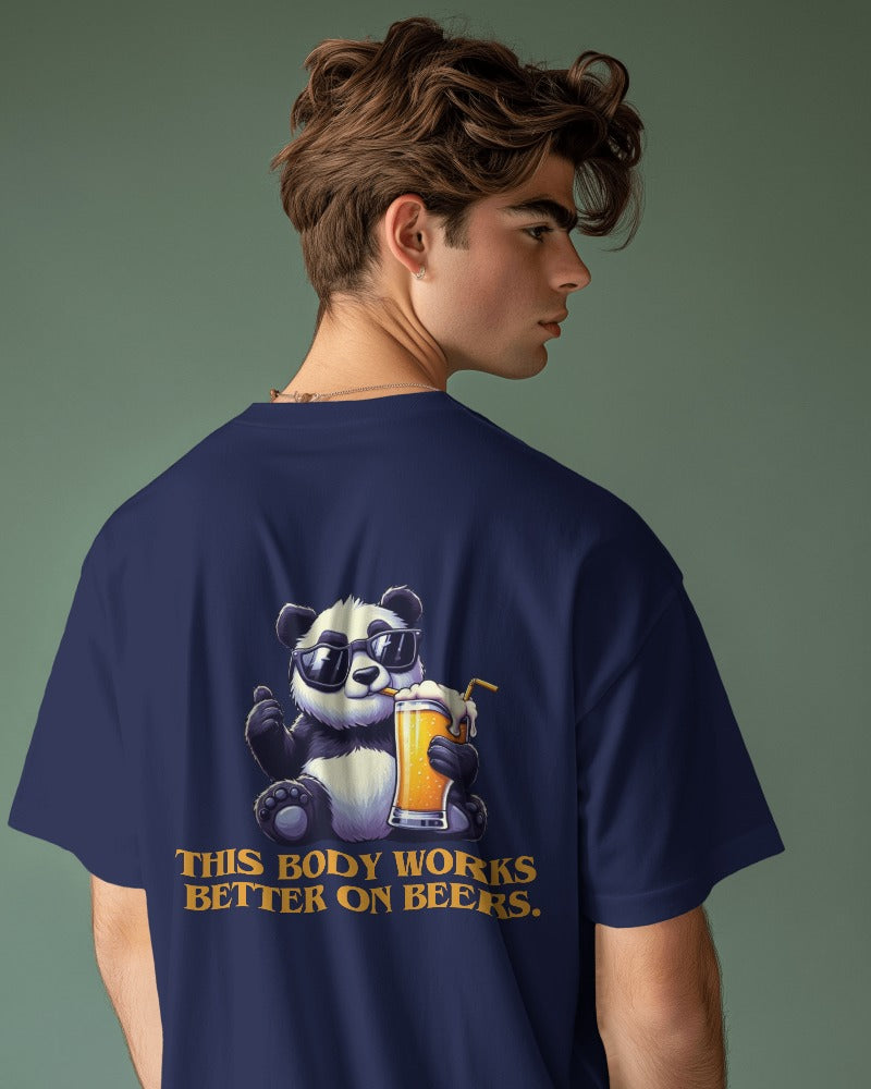 Panda & Beers T-shirt