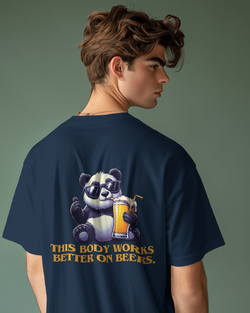 Panda & Beers T-shirt