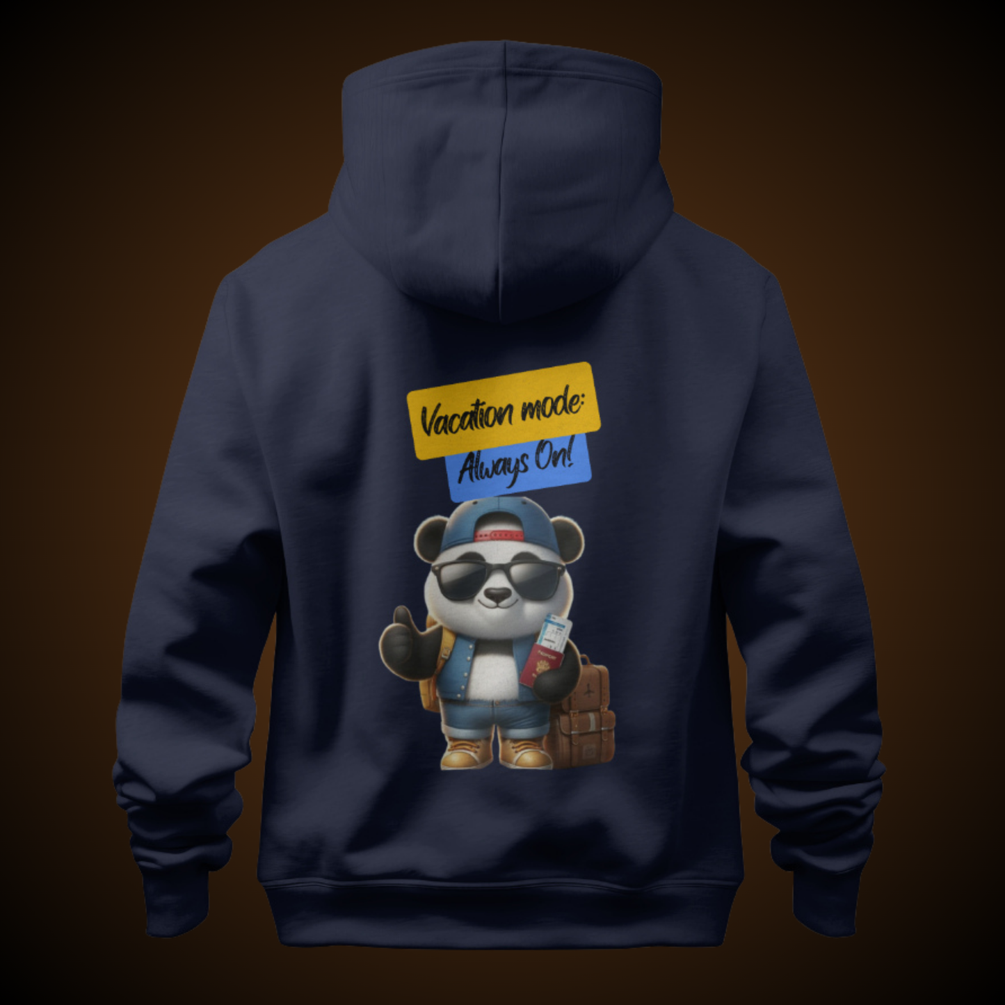 Panda & Vacations Hoodie