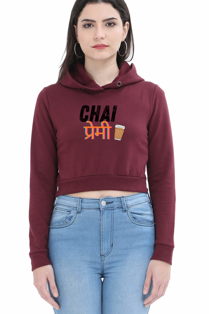 Chai Crop Hoodie