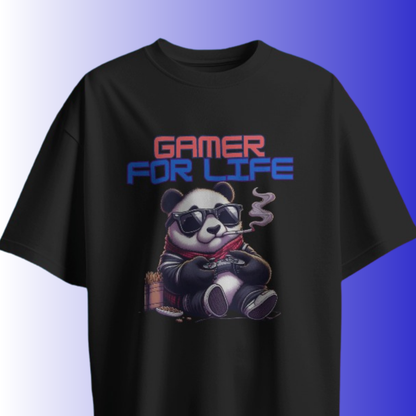 Gamer for Life Black Co-ord Set