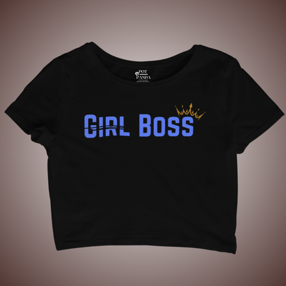 Girl Boss Crop Top