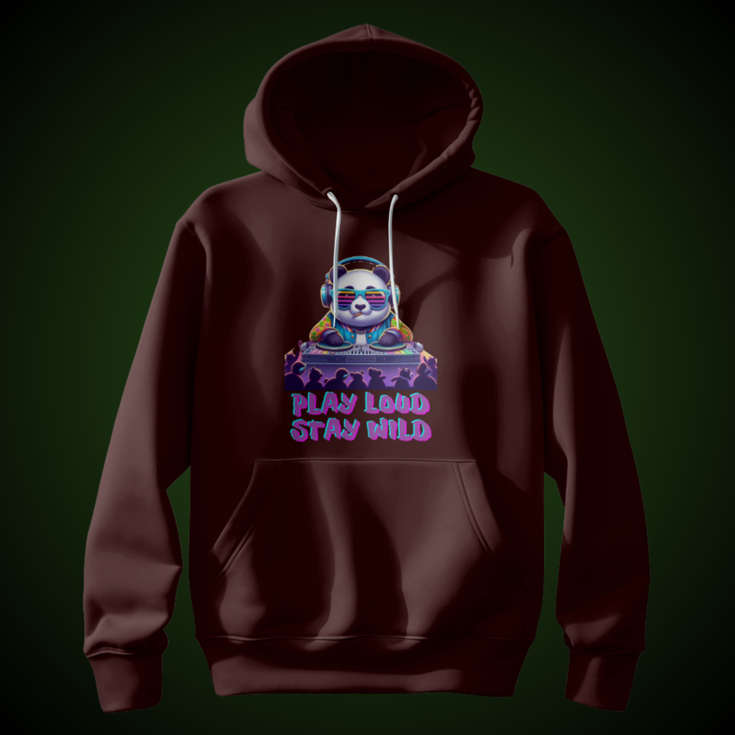 Play Loud Stay Wild Hoodie