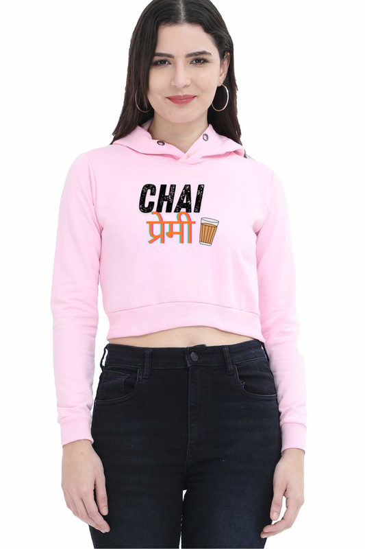 Chai Crop Hoodie