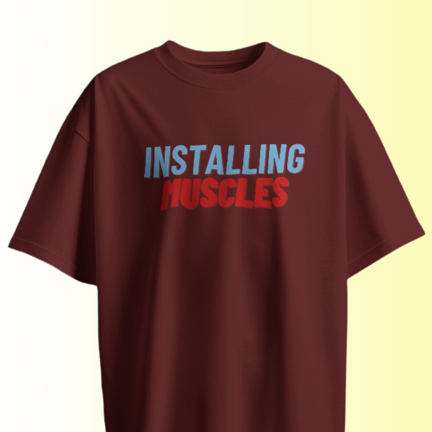 Installing Muscles T-shirt