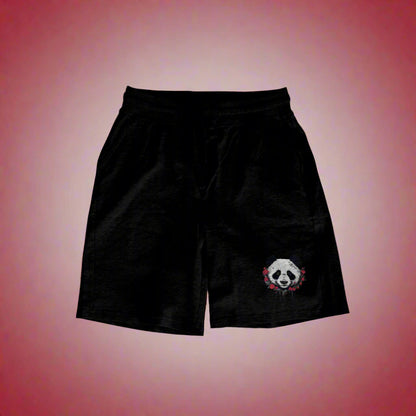 Panda & Roses Black Co-ord Set