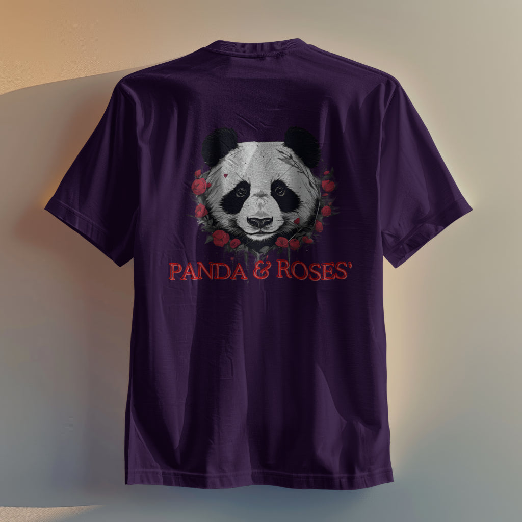 Panda & Roses T-shirt