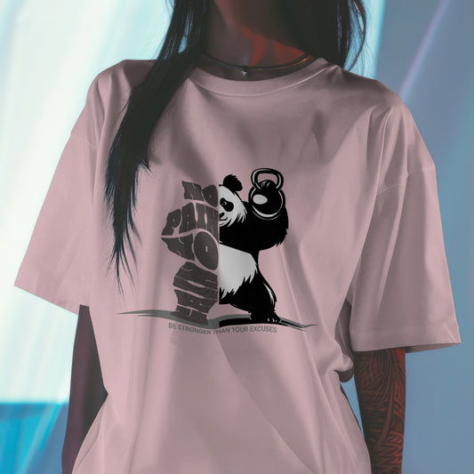 No Pain No Gain Oversized Tshirt