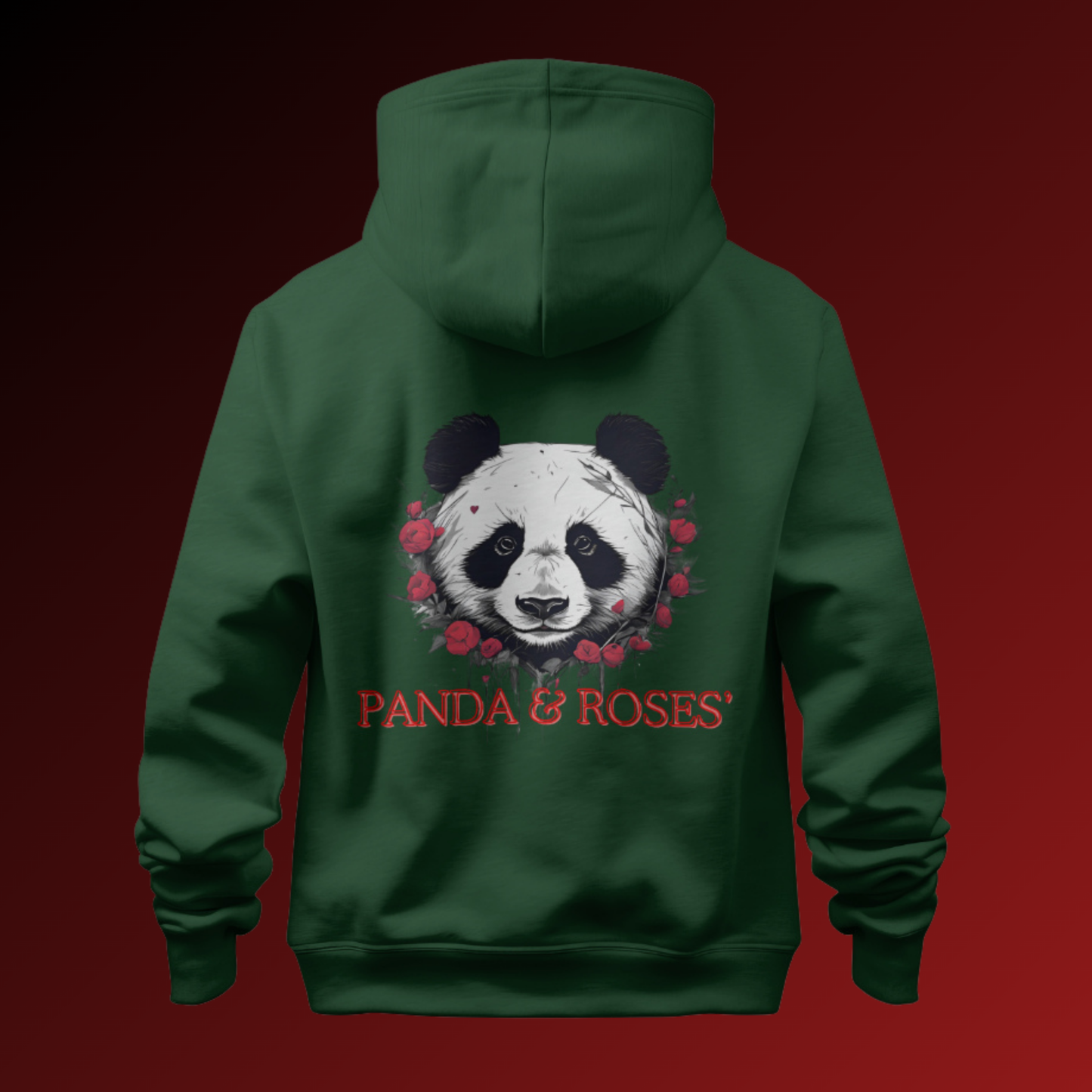 Panda & Roses Hoodie