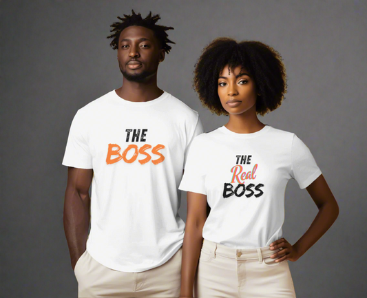 The (Real) Boss Premium Couple Oversize T-Shirts