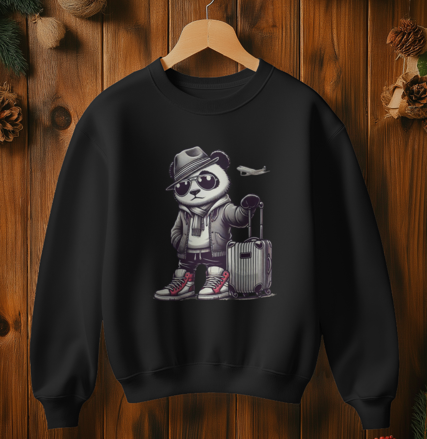 Luxury Traveller Panda Sweatshirt