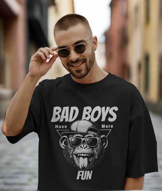 Bad Boys Have More Fun Oversized T-Shirt