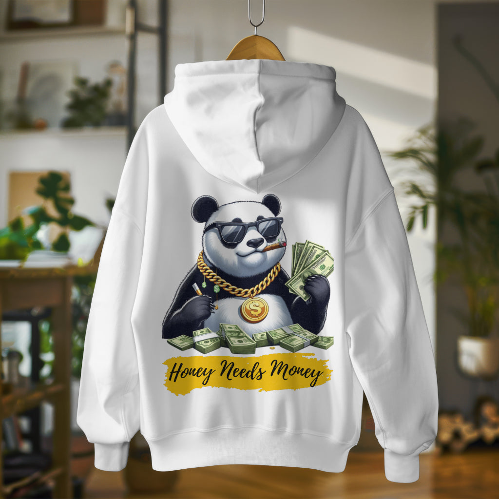Honey Needs Money Zipper Hoodie