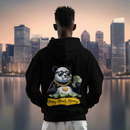 Honey Needs Money Zipper Hoodie