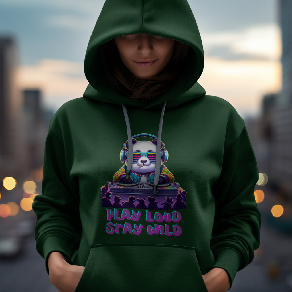 Play Loud Stay Wild Hoodie