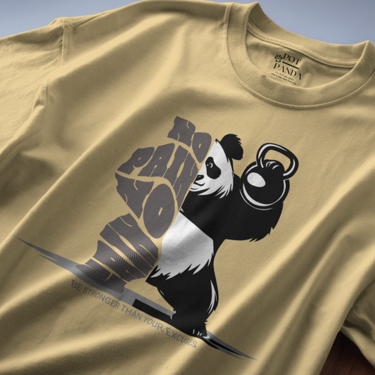 No Pain No Gain Oversized Tshirt