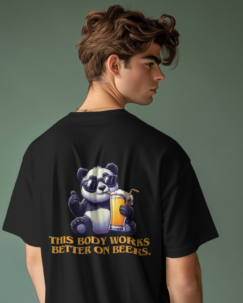 Panda & Beers T-shirt
