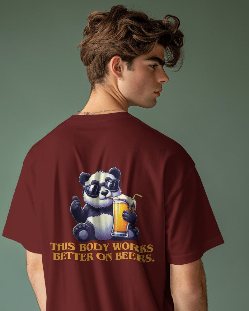 Panda & Beers T-shirt