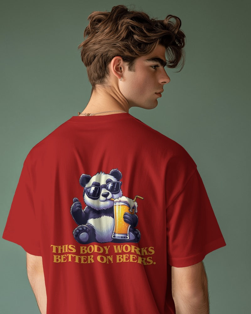 Panda & Beers T-shirt