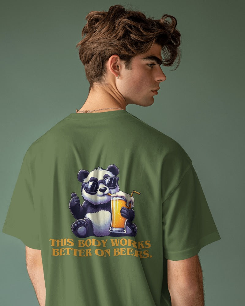 Panda & Beers T-shirt
