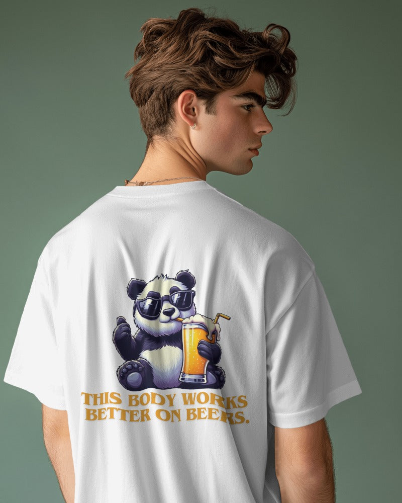 Panda & Beers T-shirt