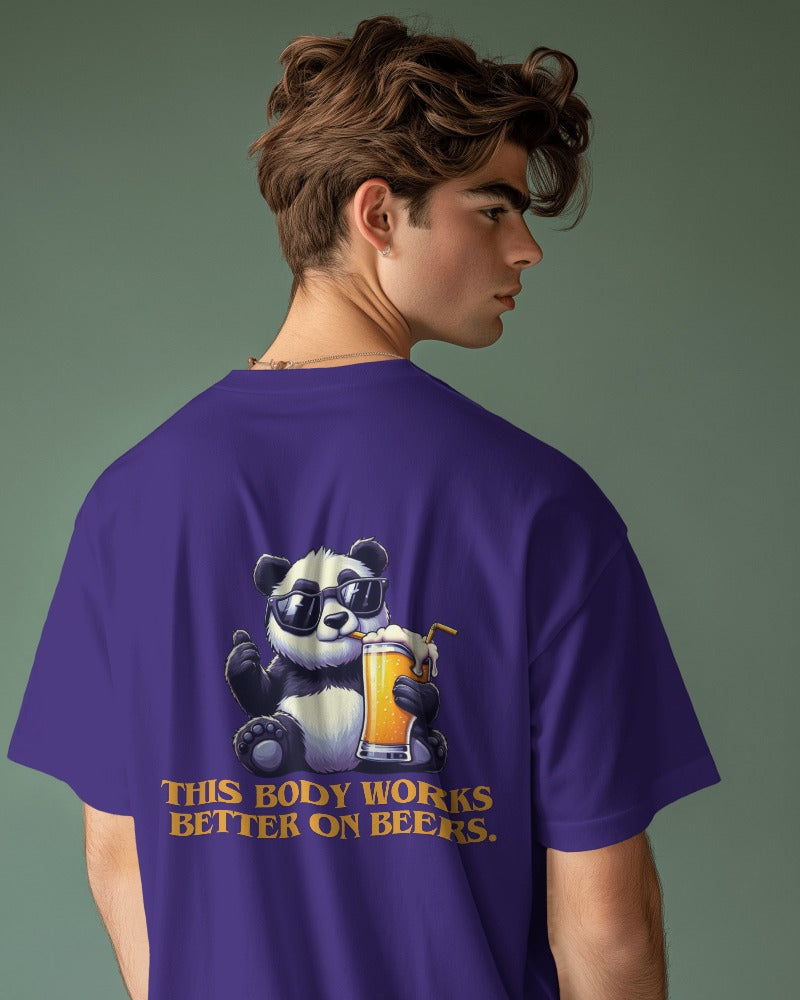 Panda & Beers T-shirt